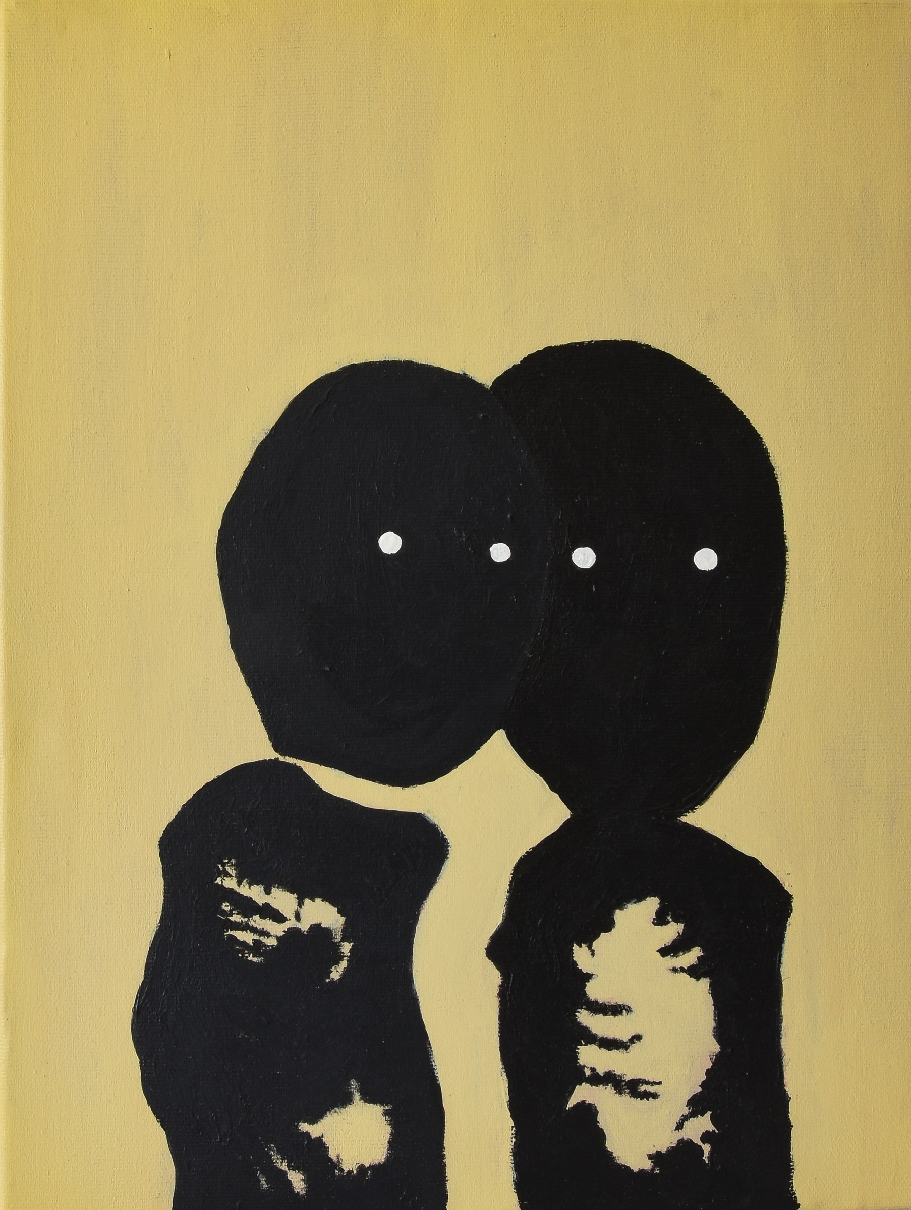 Untitled — acrylic on canvas