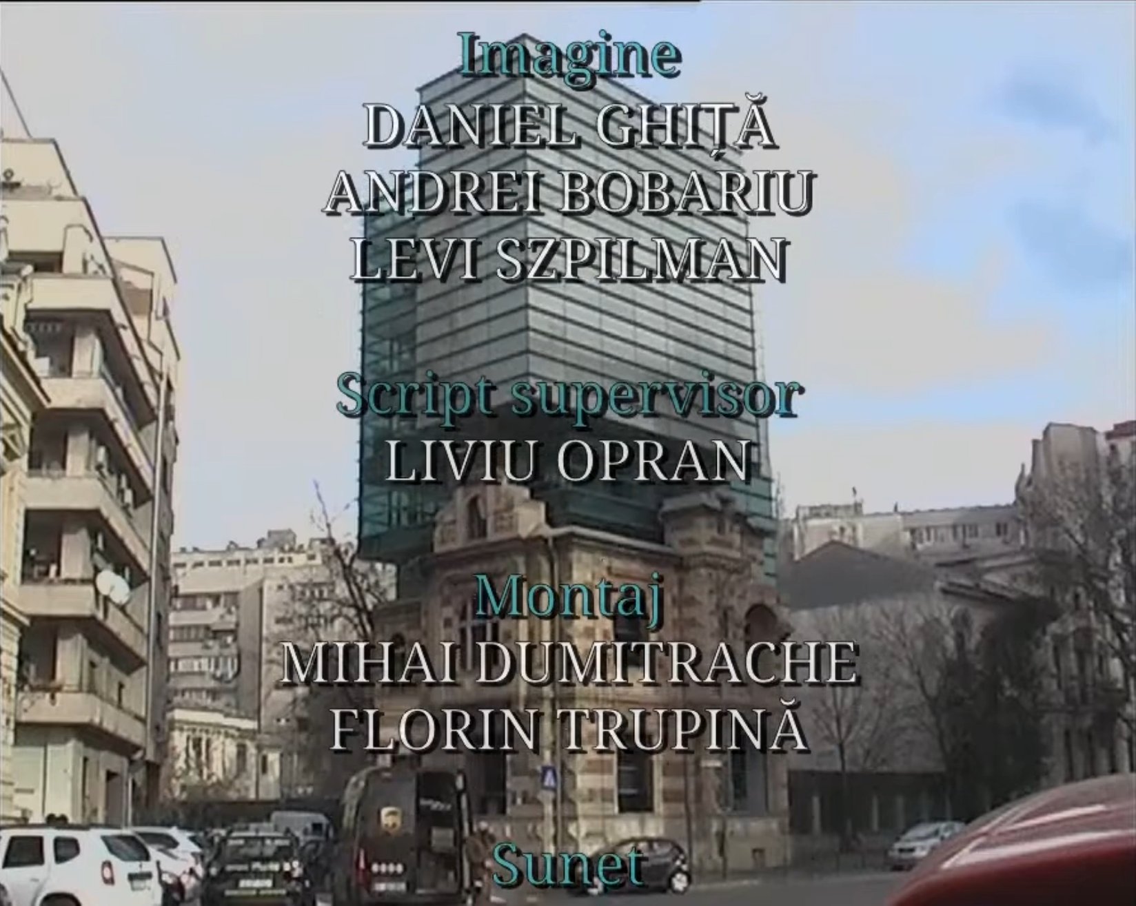 Mișcarea Gealan — credits