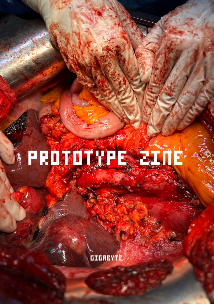 Prototype Zine Gigabyte — copertă